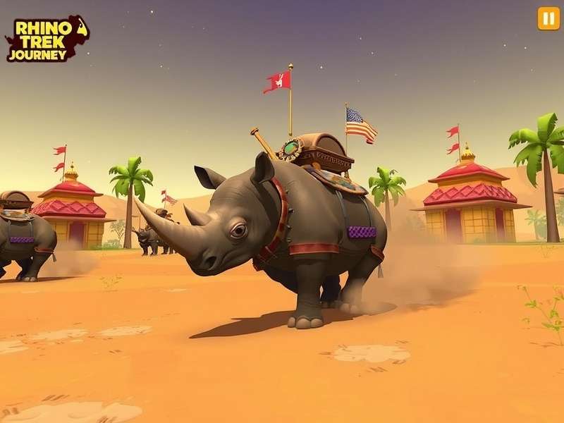 Rhino Trek Journey Game Environments
